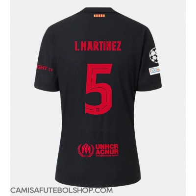 Camisa de time de futebol Barcelona Inigo Martinez #5 Replicas 2º Equipamento 2024-25 Manga Curta Camisa de time de futebol Barcelona Inigo Martinez #5 Replicas 2º Equipamento 2024-25 Manga Curta